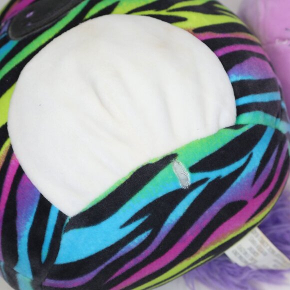 LOT of 4 Squishmallows Stuffed Toys Zebra Bunny Cheetah Penguin Set Stuffies - Picture 11 of 14